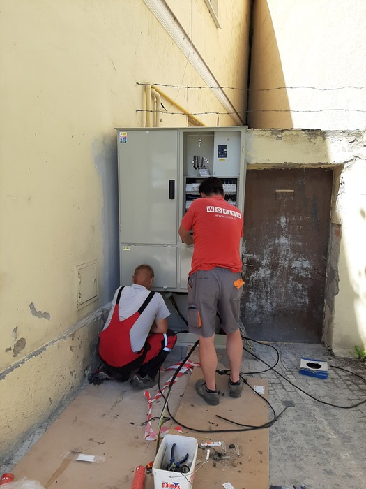 Výmena rozvádzača – elektrikári WOFIS